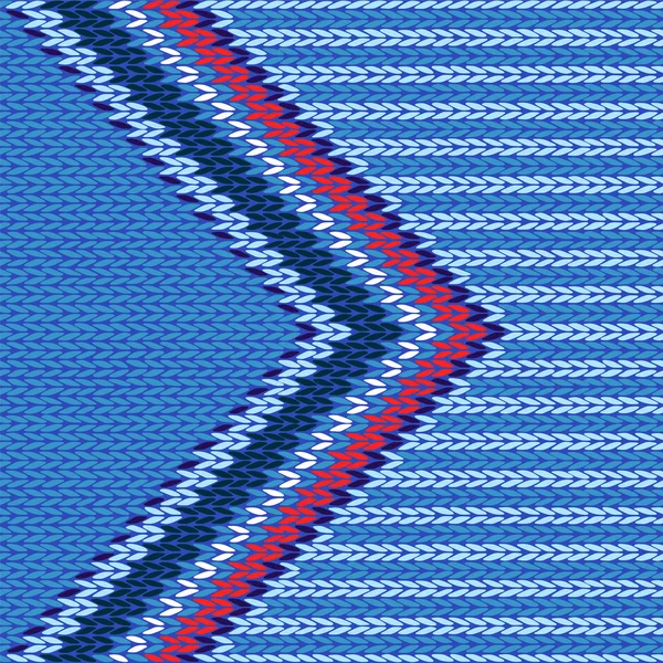 Style Flèche Couleur tricoté Modèle vectoriel — Image vectorielle