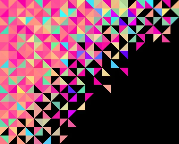 Fondo de color geométrico vector abstracto — Archivo Imágenes Vectoriales