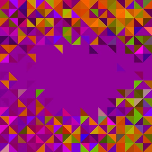 Abstracte geometrische achtergrond. kleur pixel trendy mozaïek — Stockvector