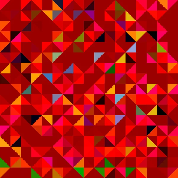 Abstracte rode geometrische kleur achtergrond — Stockvector