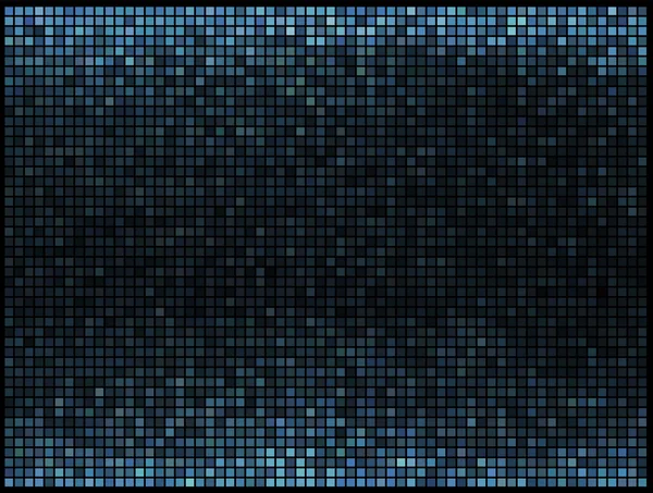 Multicolor abstract licht blauwe disco achtergrond. vierkante pixel m — Stockvector