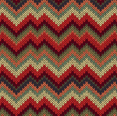 Stil Dikişsiz örgü desen