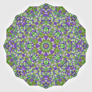 soyut renkli daire zemin. geometrik vektör mandala. MOS