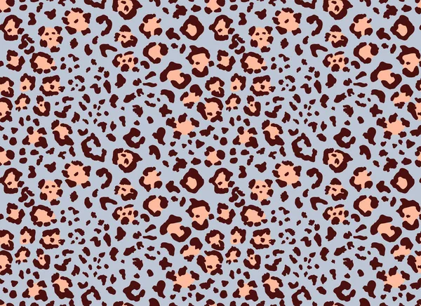 Cheetah huid naadloos patroon, Abstract modieuze wilde luipaard print achtergrond. Modern panter dierlijke stof textiel print ontwerp. Stijlvolle vector zwart grijs en wit illustratie — Stockvector