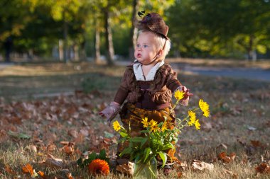 parkta küçük hanım