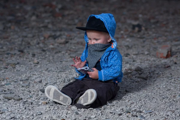 Little rapper — Stock Photo, Image