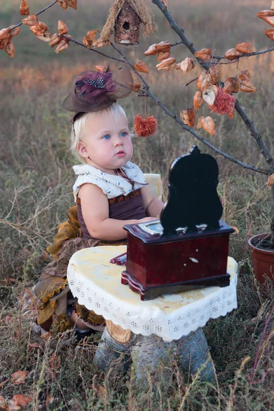 Girl in costume — Stock Photo, Image