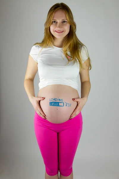 Pregnant woman — Stock Photo, Image