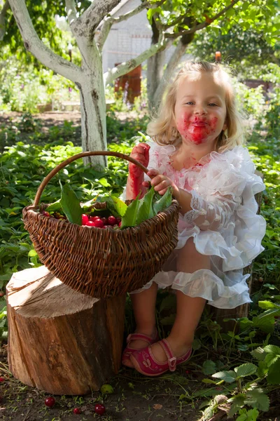 Bambina. — Foto Stock