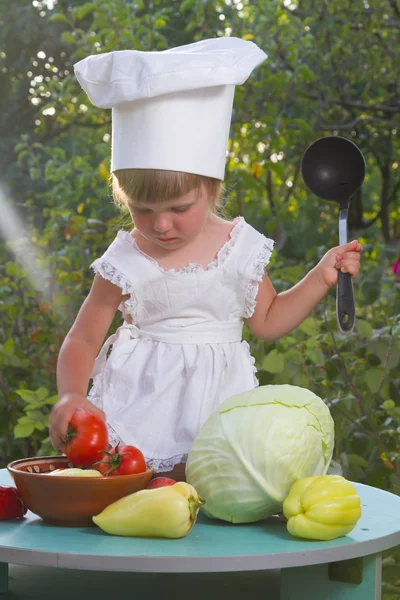 Piccolo Chef — Foto Stock