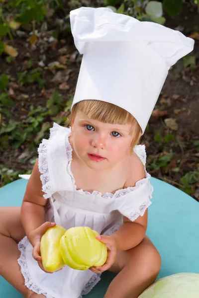 Kleine chef-kok — Stockfoto