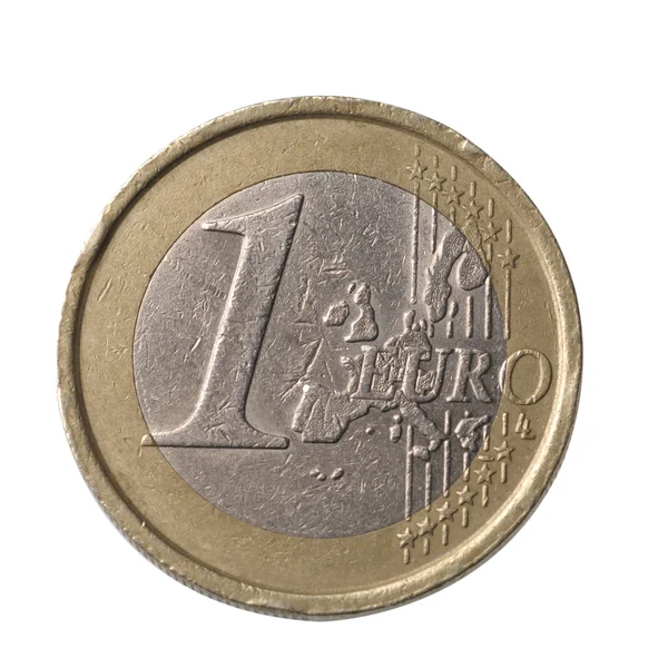 Moneda de un euro —  Fotos de Stock