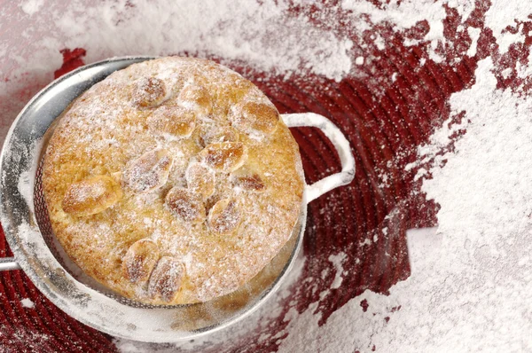 Biscotti fatti in casa con noci — Foto Stock