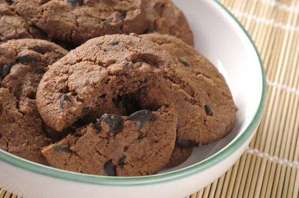 Biscoitos de chocolate — Fotografia de Stock