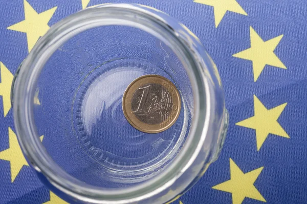 Euro coins — Stock Photo, Image