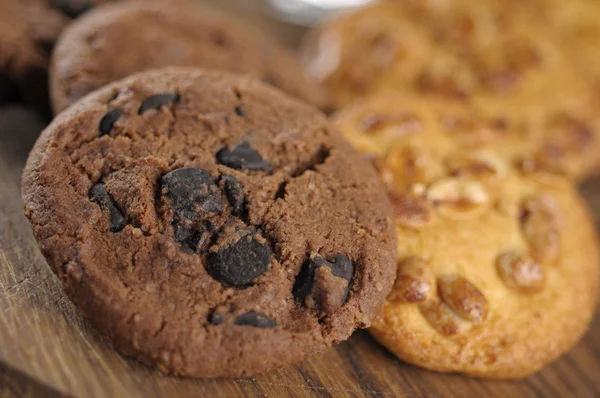 चॉकलेट चिप कुकीज — स्टॉक फोटो, इमेज