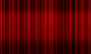 Kırmızı perde kararır