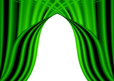 sahne perdesi üzerinde spotlight