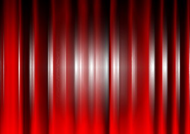 sahne perdesi üzerinde spotlight