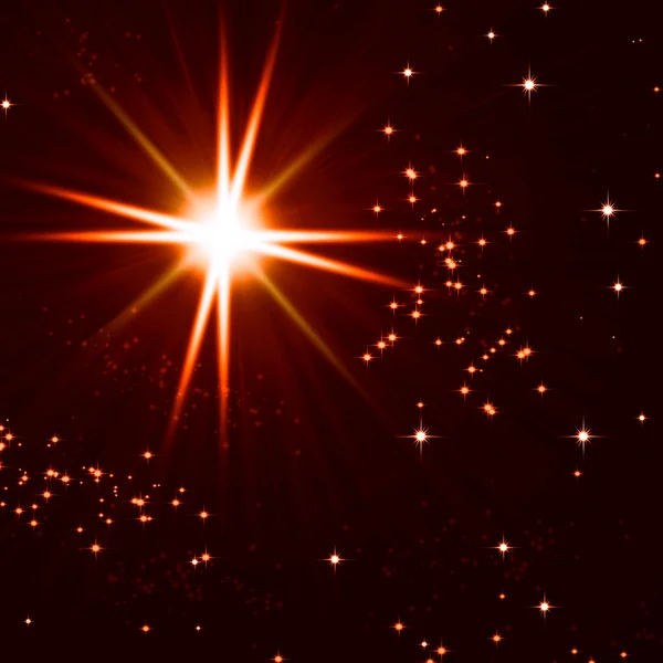 Зоряне небо, зірковий фон — стокове фото