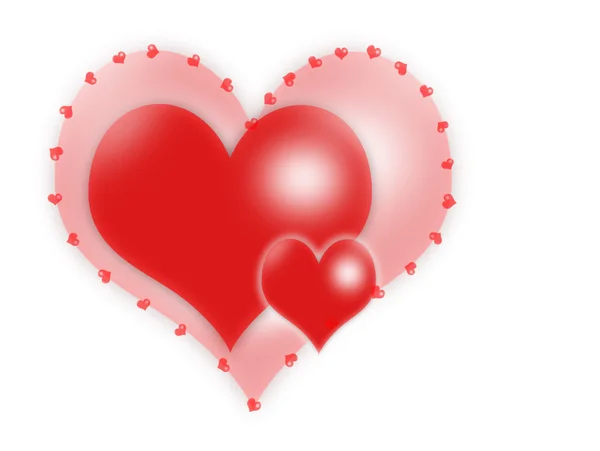 Red heart — Stock Photo, Image