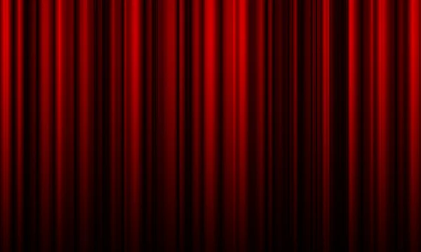 Red curtain fade to dark — Stock Photo, Image