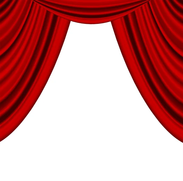 Foco en la cortina del escenario — Foto de Stock