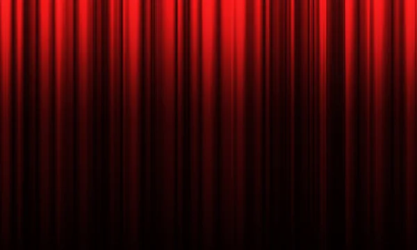Red curtain fade to dark — Stock Photo, Image