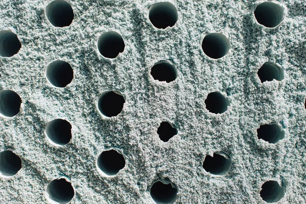 Material Porífero Poroso Para Ventilação Com Furos — Fotografia de Stock