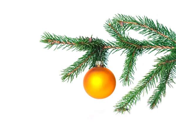 クリスマスツリーとクリスマスの装飾 — ストック写真