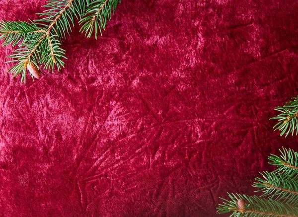 Χριστουγεννιάτικο Δέντρο Και Χριστουγεννιάτικα Στολίδια — Φωτογραφία Αρχείου