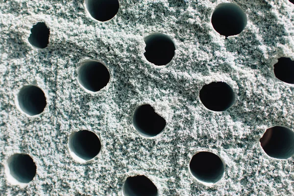 Poröses Poröses Material Für Die Belüftung Mit Löchern — Stockfoto