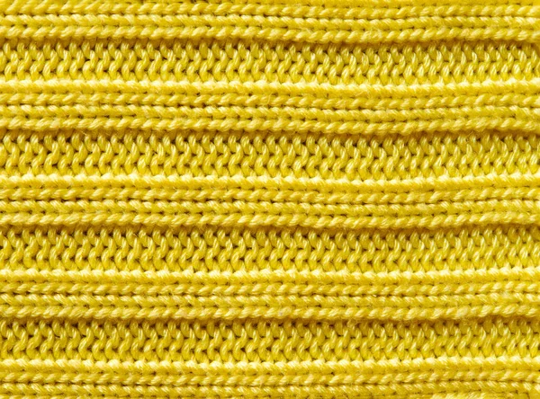 Couleur Jaune Tissu Texture Fond — Photo