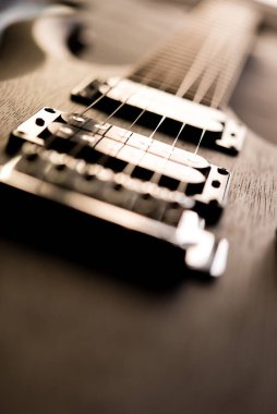 Gitarı kapat, bulanık odak