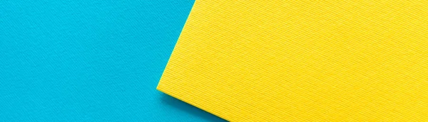Blaues Und Gelbes Pastellpapier Für Hintergrund — Stockfoto