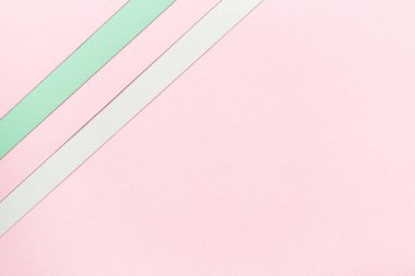 Pastel renkli kağıt doku minimalizm arka plan soyut. En az geometrik şekiller ve çizgiler pastel renklerde.