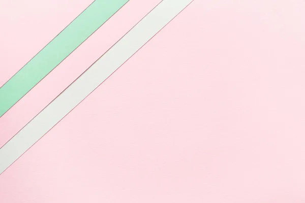 Pastel Abstrato Cor Papel Textura Minimalismo Fundo Formas Geométricas Mínimas — Fotografia de Stock