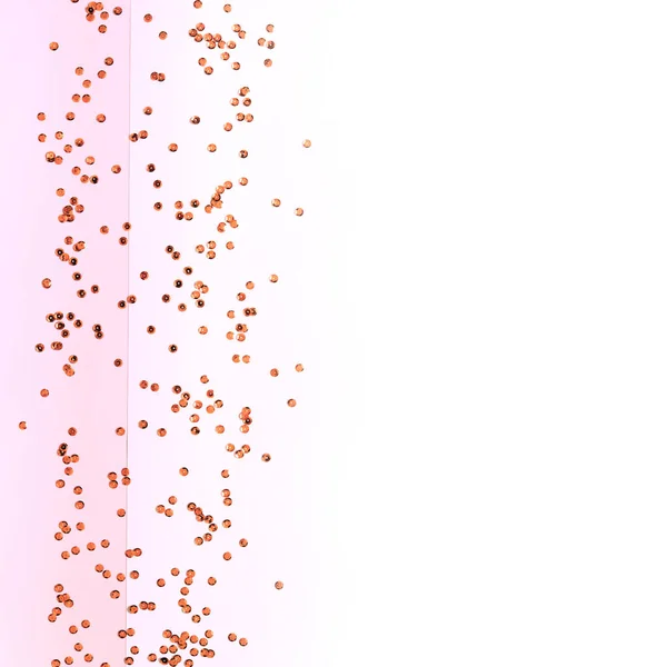 Τρέντυ Κομφετί Φόντο Glitter Παστέλ Ροζ Και Λευκό Μοντέρνο Φόντο — Φωτογραφία Αρχείου