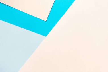 Pastel renkli kağıt doku minimalizm arka plan soyut. En az geometrik şekiller ve çizgiler pastel renklerde.