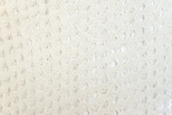 White Knitted Texture Woolen Wool — Stock Fotó