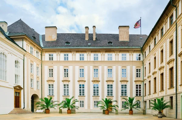 Prague Castle Courtyard — Stock Photo, Image