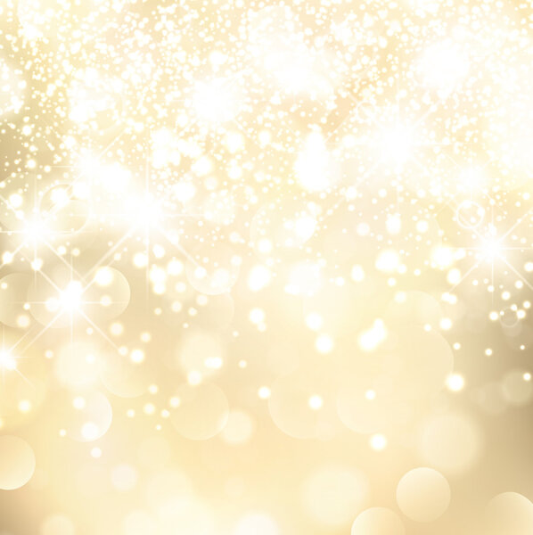 Abstract Holiday Golden Background