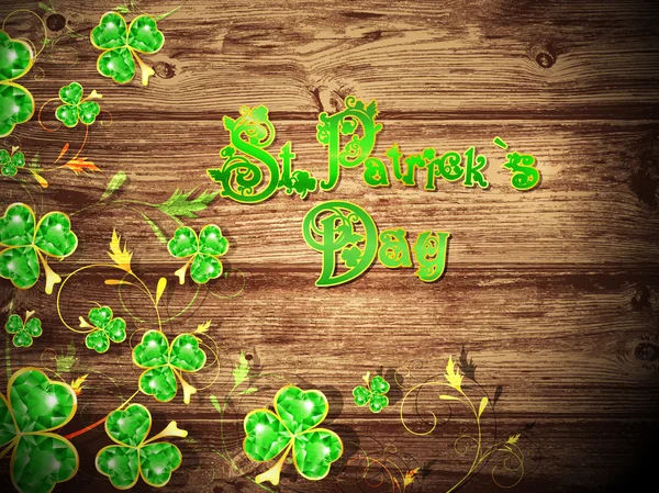 St.Patrick gün — Stok Vektör