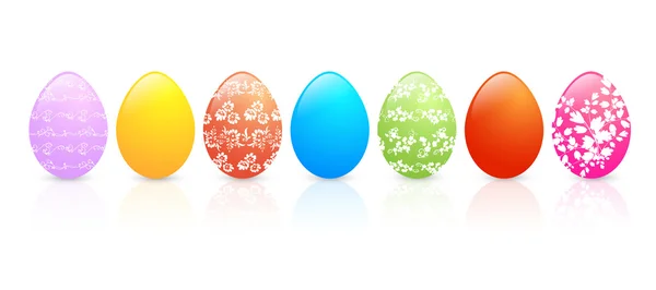 Easter Eggs — Stock Vector