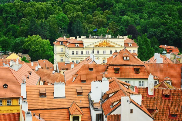 Tetők, Prága — Stock Fotó