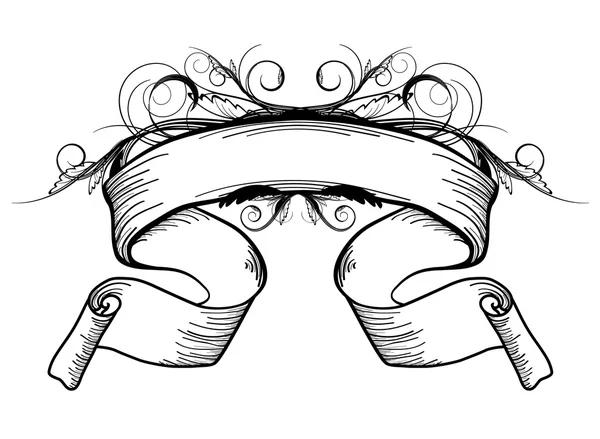 Винтажная спиральная лента — стоковый вектор