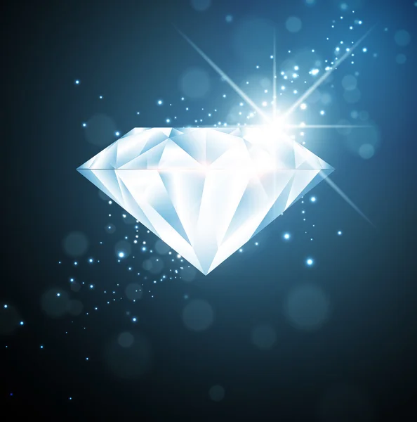 Diamant — Image vectorielle