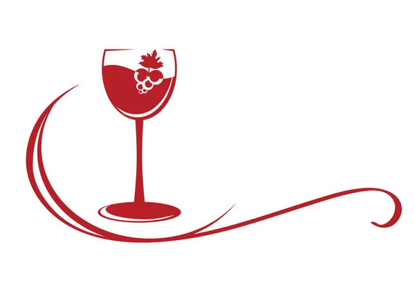 Wine Emblem — Stock Vector