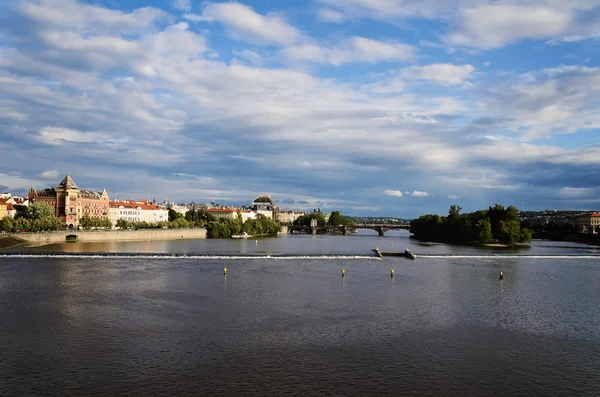 Rio Vltava — Fotografia de Stock
