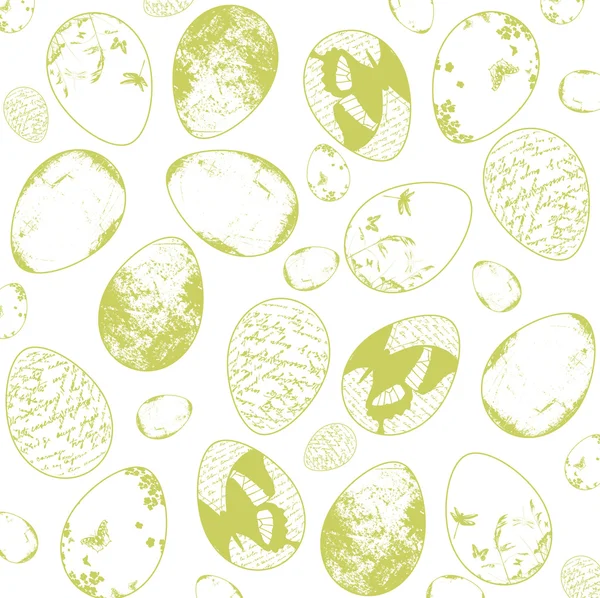 Vintage Easter Background — Stock Vector